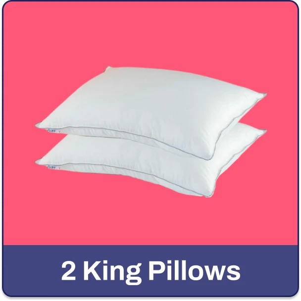 Two (2) King Pillows