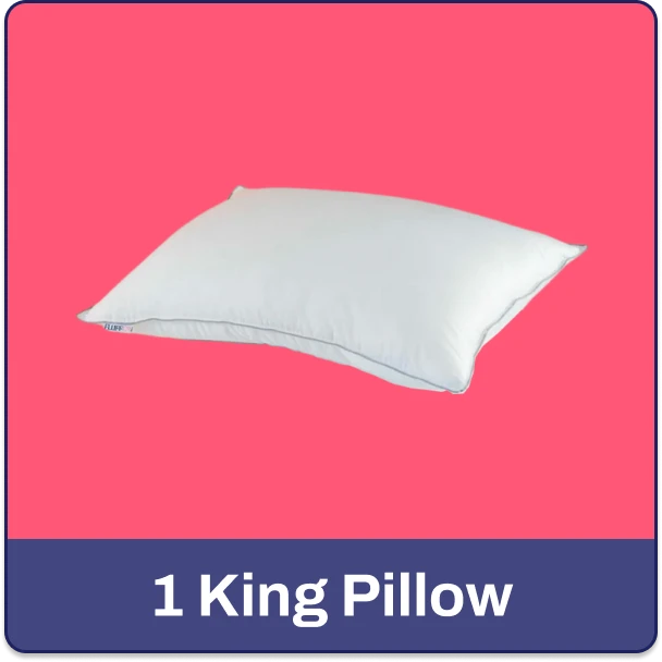 One (1) King Pillow