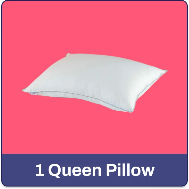 One (1) Queen Pillow